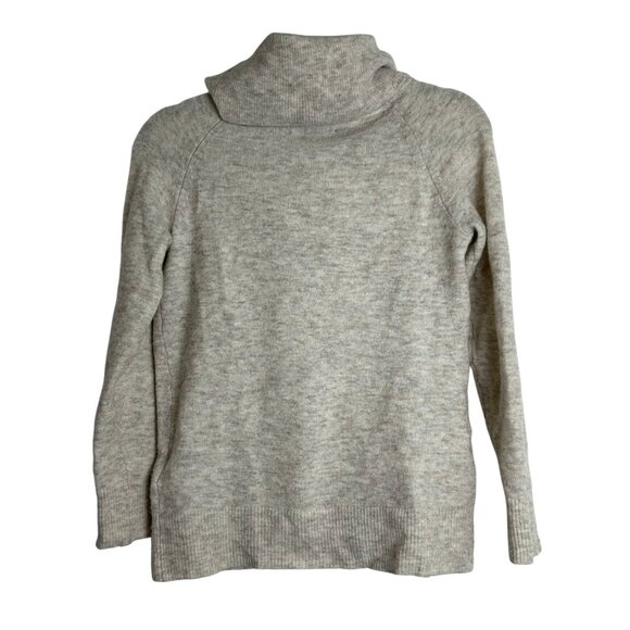 Banana Republic Womens Small Beige Cowl Neck Sweater Wool & Alpaca Blend - Picture 2 of 10